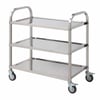 Epinox SERVİS ARABASI-ÇELİK 3 KATLI (CAS-02)