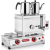 Silverinox ELEKTRİKLİ - GAZLI ÇAY OCAĞI 40’lık - 2 Demlik - D.gaz