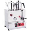 Silverinox ELEKTRİKLİ - PLEYTSİZ ÇAY OCAĞI 40’lık - 2 Demlikli Kaynaklı