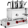 Silverinox GAZLI ÇAY OCAĞI 60’lık - 3 Demlik LPG