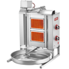 Silverinox ÜSTTEN MOTORLU GAZLI DÖNER OCAĞI 2 Radyanlı D.Gaz CE