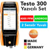 Testo 300 Baca Gaz Analiz Cihazı (Akıllı Dokunmatik Ekran)