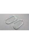 2 X Volkswagen Golf 4 1998-2004 Şeffaf Far Camı Sol-sağ Uyumlu
