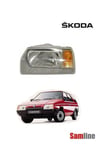 Skoda Favorit Uyumlu Forman Sol Ön Far (1989-1990-1991-1992-1993-1995) Modeller içindir
