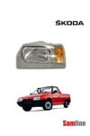 Skoda Favorit Uyumlu Forman Sol Ön Far (1989-1990-1991-1992-1993-1995) Modeller içindir