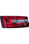 Skoda Super B 16-19 uyumlu Dış Sol stop (Ledli) 3v5945207a