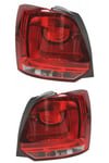 Volkswagen Polo 2010 - 2014 Stop Sağ Sol Takım 6R0945096 - 6R0945095