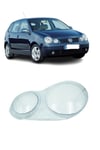 Volkswagen Vw Polo 2002-2005 Uyumlu Sol Far Camı ( Şöför Tarafı ) 6Q1941007AF