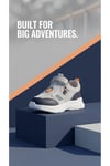 Erkek Çocuk Işıklı Sandalet Pencere Detay-açıkgri