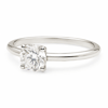 Alpago Classic Round Lab Diamond 925 Ayar Gümüş Tektaş Yüzük