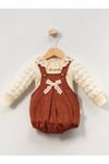 Kız Bebek Natural Bella Lace Romper