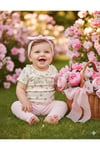 Kız Bebek Renkli Natural 3lü Takım
