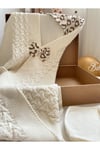 Natural Leopar Desenli 8li Hastane Çıkışı Set