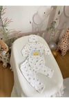 Unisex Gökkuşaklı 3lü Naturel Body Takım