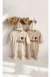 Unisex I Love Mummy-Daddy Tulum 4lü Set