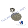 10x5 mm (7-4mm) N35 Havşalı Güçlü Neodyum Mıknatıs