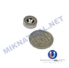 12x5 mm (7-4mm) N35 Havşalı Güçlü Neodyum Mıknatıs