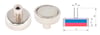 16 mm Neodyum m4 Dişi Yuvalı Pot Mıknatıs - Pot-D Mıknatıs