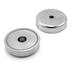 20mm Neodyum Düz Delikli Pot Mıknatıs - Vidalanabilir Pot-b Mıknatıs