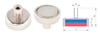 32 mm Neodyum m6 Dişi Bağlantılı Saplamalı Pot Mıknatıs - Pot-D Mıknatıs