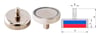 42 mm Neodyum m6 Erkek Bağlantılı Saplamalı Pot Mıknatıs - Pot-C Mıknatıs