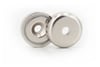 6\'LI PAKET 25mm Neodyum Havşa Delikli Pot Mıknatıs - Gömme Vidalanabilir Pot Mıknatıs