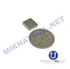 Boy 10mm En 10mm Kalınlık 3mm N35 Seri Güçlü Neodyum Mıknatıs