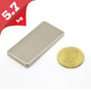Boy 40mm  En 20mm Kalınlık 3mm N35 seri Güçlü Neodyum Mıknatıs
