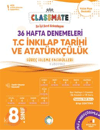 Okyanus 8. Sınıf Classmate 36 Hafta Denemeleri - T. C. İnkılap Tarihi Ve Atatürkçülük
