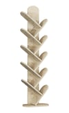 10 Raflı Kitaplık Ekru 147 Cm Çok Renkli