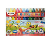 12 Renk Wax Crayon Boya Kalemi 1 Adet Çok Renkli