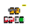 203761003 Mighty Engines 3-asst Çok Renkli