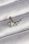 316l Çelik Gümüş Renk Zirkon Taşlı Tragus Piercing 12851144