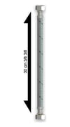 3/8 3/8 30cm Hortum 1 Adet Çok Renkli