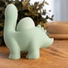 3d Baskı Dinozor Yumurtalık - Sevimli Eggosaurus Yumurta Tutucu-mint Beyaz