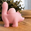 3d Baskı Dinozor Yumurtalık - Sevimli Eggosaurus Yumurta Tutucu-pembe Beyaz