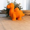 3d Baskı Dinozor Yumurtalık - Sevimli Eggosaurus Yumurta Tutucu-turuncu Beyaz