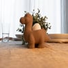 3d Baskı Dinozor Yumurtalık - Sevimli Eggosaurus Yumurta Tutucu-kahverengi Beyaz