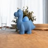 3d Baskı Dinozor Yumurtalık - Sevimli Eggosaurus Yumurta Tutucu-mavi Beyaz