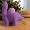 3d Baskı Dinozor Yumurtalık - Sevimli Eggosaurus Yumurta Tutucu-mor Beyaz