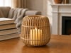 3d Baskı Modern Kafes Tasarımlı Dekoratif Mumluk - Tealight Mumluk, Masaüstü Ev Ve Ofis Dekoru-bej Çok Renkli