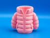 3d Baskı Şişme Mont Kalemlik - Masaüstü Organizer-pembe Çok Renkli