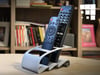 3d Baskı Tv Kumandası Ve Masaüstü Organizer - Uzaktan Kumanda Düzenleyici Stand-beyaz Çok Renkli
