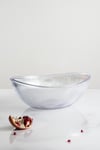 Akrilik Barok Şeffaf Büyük Oval Meyve & Salata Kasesi & Karıştırma Kabı / 3,3 Lt Cam Değildir Diğer