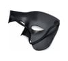 Antik Eskitme Gümüş Erkek Yarım Maske - Phantom & Balo Maskesi Çok Renkli Standart