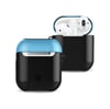 Apple Airpods 2 2.nesil 3in1 Kılıf - Siyah-mavi Çok Renkli