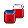 Apple Airpods Uyumlu  2 2.nesil 3in1 Kılıf - Kırmızı-lacivert Çok Renkli 54854385