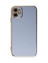 Apple İphone 11 Kılıf Volet Silikon - Mavi 0.2M-Çok Renkli