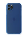 Apple İphone 11 Pro Max Kılıf Pp Ultra İnce Kapak - Mavi 0.2M-Çok Renkli