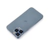 Apple İphone 11 Pro Max Uyumlu Metal Kamera Lens Koruma Cam - Mavi